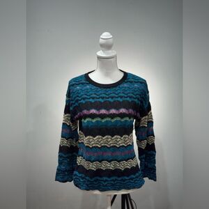SALE! Missoni Multicolored Knit Sweater Size 6 EUC